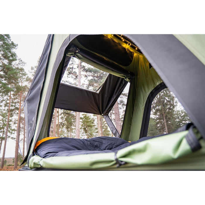 TentBox Cargo 2.0 (Forest Green) 2 Person Roof Tent TENTBOX - Bars 4 Cars