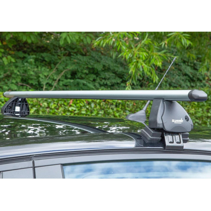 Summit SUP-A068 Premium Aluminium Multi-Fit Roof Bars, Lockable, Set of 2 Summit - Bars 4 Cars