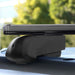 Roof Bars Rack Black fits Lexus Nx 2021-Onwards  (AZ20) for Flush Rails 75KG Omtec - Bars 4 Cars