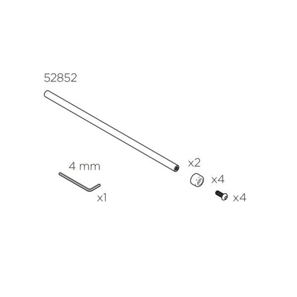 Thule 	Rail Kit Replacement/Spare Part 1500052852 Thule - Bars 4 Cars