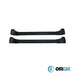 Aluminium Roof Bars Rack Black fits Mazda 3 2003-2013 Bl Bk Omtec - Bars 4 Cars