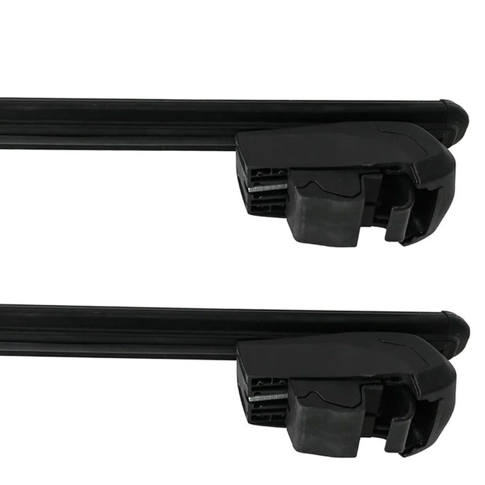 Roof Bars Rack Black fits Volvo Xc90 2015- Onwards (II) for Flush Rails 75KG
