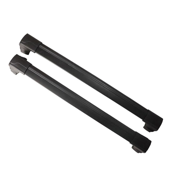 Aluminium Roof Bars Rack Black fits Mercedes Glc Coupe 2016- C253 Omtec - Bars 4 Cars