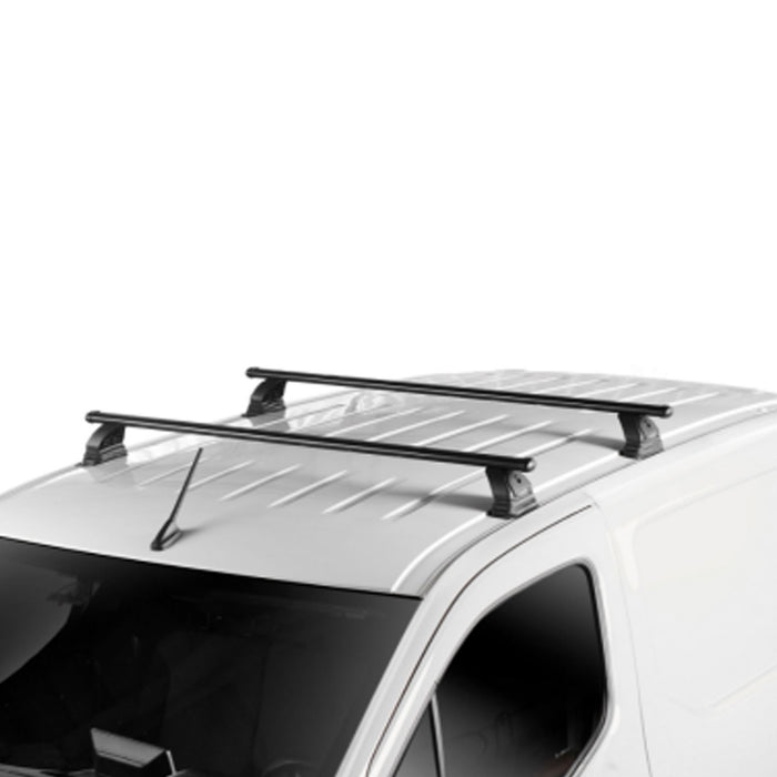 Summit SUP-022  Premium Multi Fit Roof Bars, Black Steel, Set of 2 Summit - Bars 4 Cars