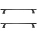 Summit SUP-008  Premium Multi Fit Roof Bars, Black Steel, Set of 2 Summit - Bars 4 Cars