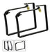 2 LOCKABLE WALL LADDER BIKE STORAGE HOOKS HEAVY DUTY RACK Rolson - Bars 4 Cars