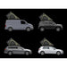 TentBox Cargo 2.0 (Midnight Grey) 2 Person Roof Tent TENTBOX - Bars 4 Cars