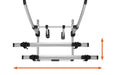 Thule Excellent Standard motorhome and caravan bike rack anodised gray Thule - Bars 4 Cars