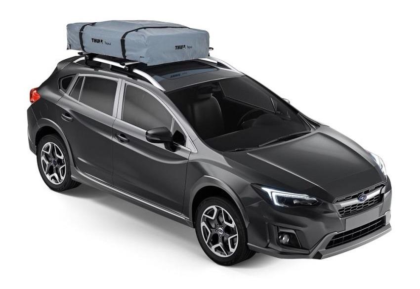 Thule Tepui Ayer Two-Person Vehicle Rooftop Roof Tent Blue Thule - Bars 4 Cars