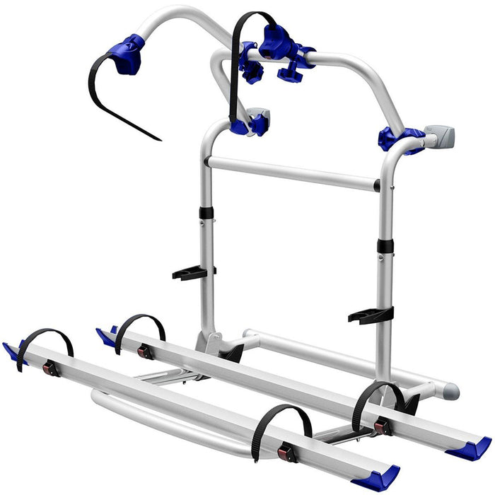 Fiamma Carry Bike Pro M Blue Foldable Bike Rack for RVs Fiamma - Bars 4 Cars