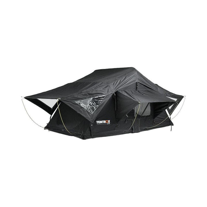 TentBox Lite (Black Edition)  2-3 Person Roof Tent TENTBOX - Bars 4 Cars