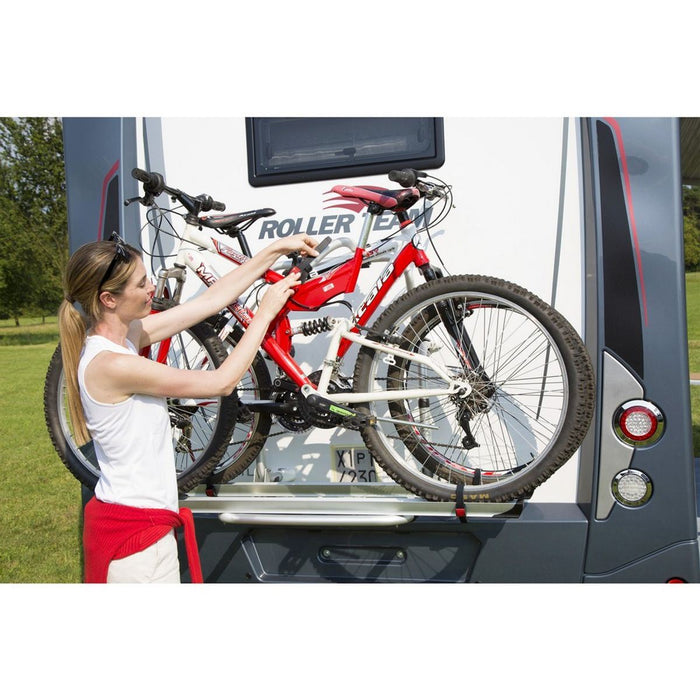 Fiamma Carry Bike Pro C Blue RV Bike Carrier with Easy Installation Fiamma - Bars 4 Cars