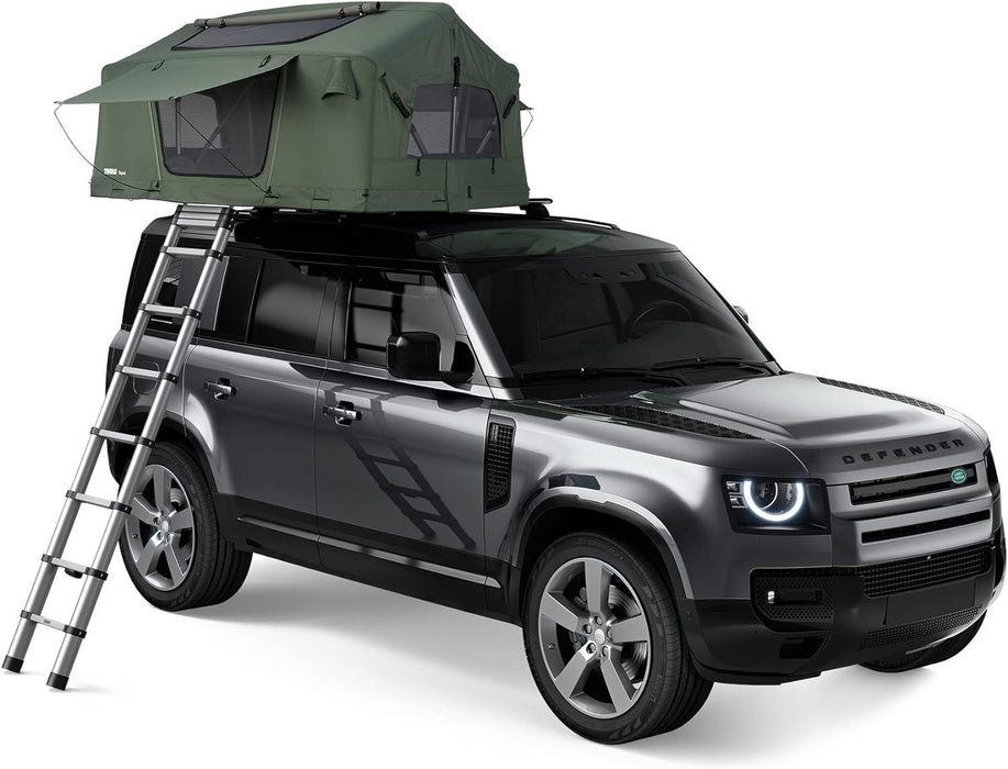 Thule Foothill two-person Low Profile roof top tent agave green Thule - Bars 4 Cars