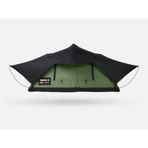 TentBox Lite 2.0 (Forest Green) 2 Person Roof Tent TENTBOX - Bars 4 Cars