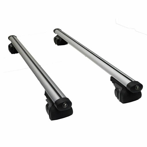 Summit SUM-003 Semi Universal Roof Bars (Pair of) to Fit Cars with Running Rails, Aluminium 1.35m in Length, Set of 2, one size Summit - Bars 4 Cars