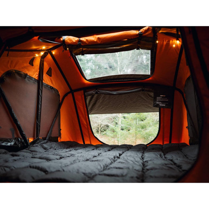 TentBox Lite 2.0 (Sunset Orange) 2 Person Roof Tent TENTBOX - Bars 4 Cars