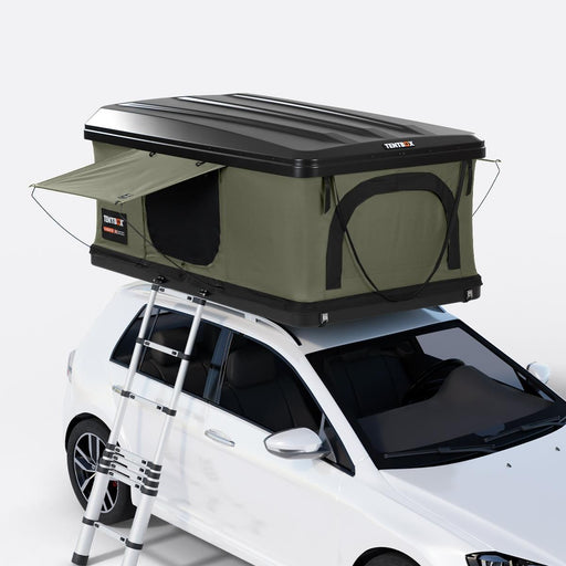 TentBox Classic 2.0 (Forest Green) 2 Person Roof Tent TENTBOX - Bars 4 Cars