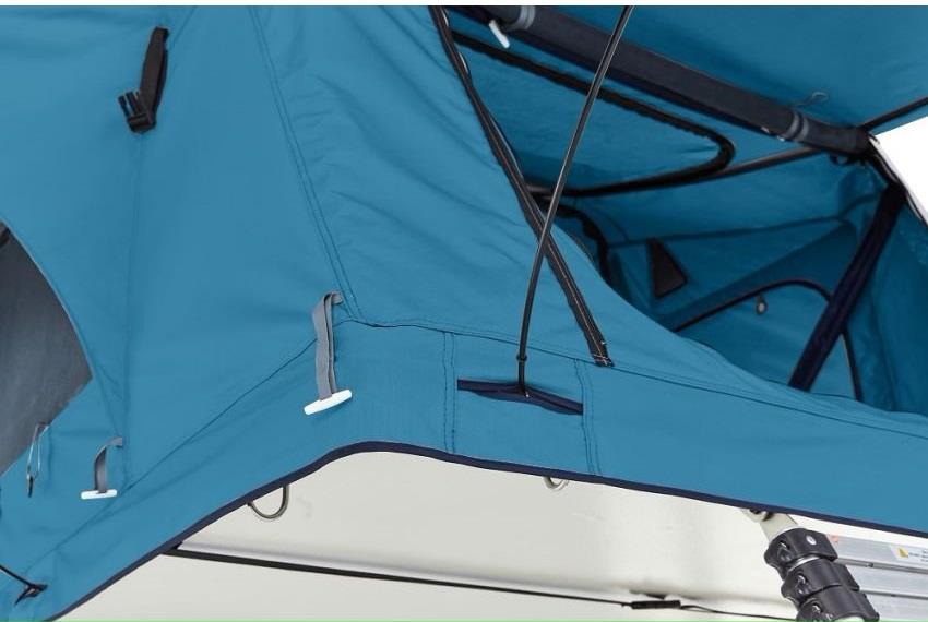 Thule Tepui Ayer Two-Person Vehicle Rooftop Roof Tent Blue Thule - Bars 4 Cars