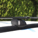 Roof Bars Rack Black fits Jeep Commander 2022- Onward for Flush Rails 75KG Omtec - Bars 4 Cars