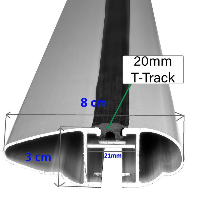 Thule WingBar Edge Roof Bars Black fits Citroën Berlingo Multispace 2019- 5 doors with Flush Rails Thule - Bars 4 Cars