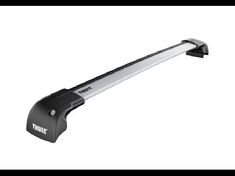 Thule WingBar Edge Roof Bars Black fits Volkswagen Touareg 2024- 5 doors with flush rails and fixpoint foot Thule - Bars 4 Cars