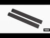 Thule ProBar Evo Roof Bars Aluminum fits Kia Pride Hatchback 1995-2000 3-dr with Raised Rails Thule - Bars 4 Cars