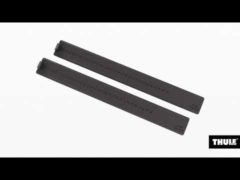 Thule SlideBar Evo Roof Bars Aluminum fits Skoda Fabia Estate 2008-2014 5-dr with Raised Rails Thule - Bars 4 Cars