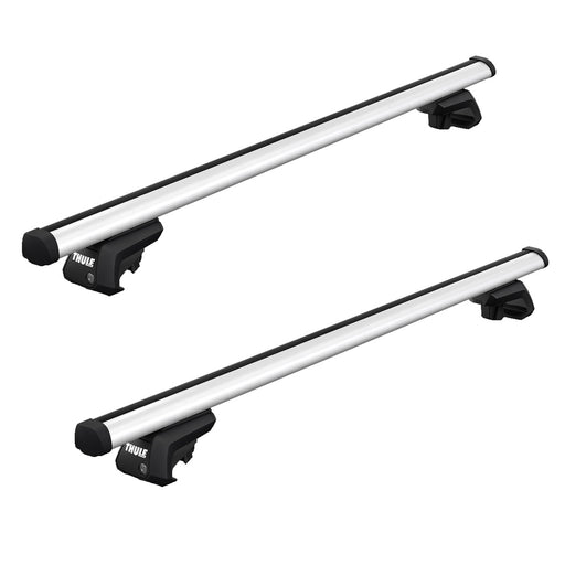 Thule ProBar Evo Roof Bars Aluminum fits Volkswagen Caddy Cargo Maxi 2021- 4 doors with Raised Rails Thule - Bars 4 Cars