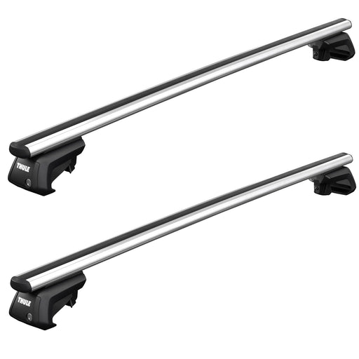 Thule SmartRack XT Roof Bars Aluminum fits Volkswagen Caddy Cargo 2021- 5 doors with Raised Rails Thule - Bars 4 Cars