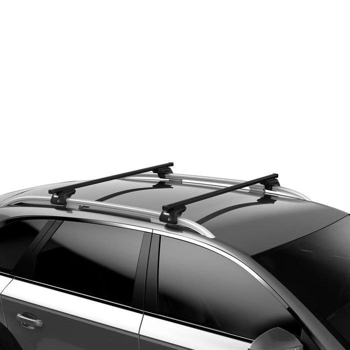 Thule SmartRack XT Roof Bars Black fits Mitsubishi Delica Mini 2023- 5 doors with Raised Rails Thule - Bars 4 Cars