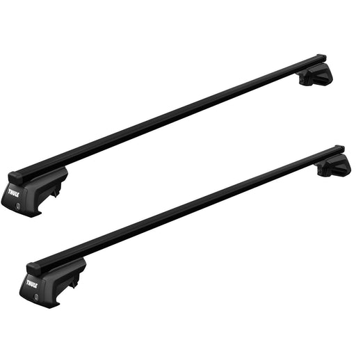 Thule SmartRack XT Roof Bars Black fits Volkswagen Caddy Life 2021- 5 doors with Raised Rails Thule - Bars 4 Cars