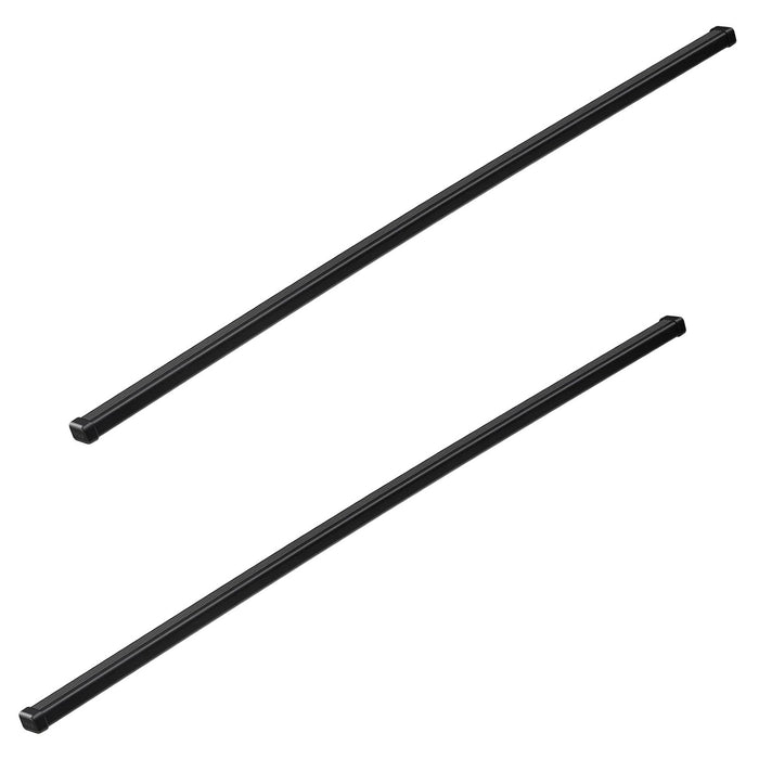 Thule SquareBar Evo Roof Bars Black fits Volkswagen Tiguan 2024- 5 doors with Raised Rails Thule - Bars 4 Cars