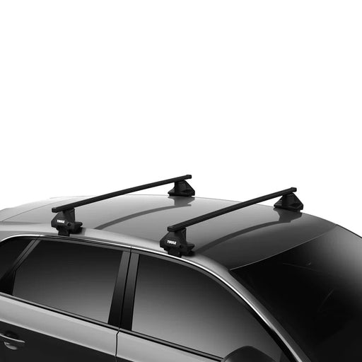 Thule SquareBar Evo Roof Bars Black fits Kia EV9 2023- 5 doors with Normal Roof Thule - Bars 4 Cars