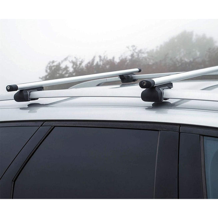 Summit Value Aluminium Roof Bars fits Subaru Impreza   1993-2010  Estate 5-dr with Railing images