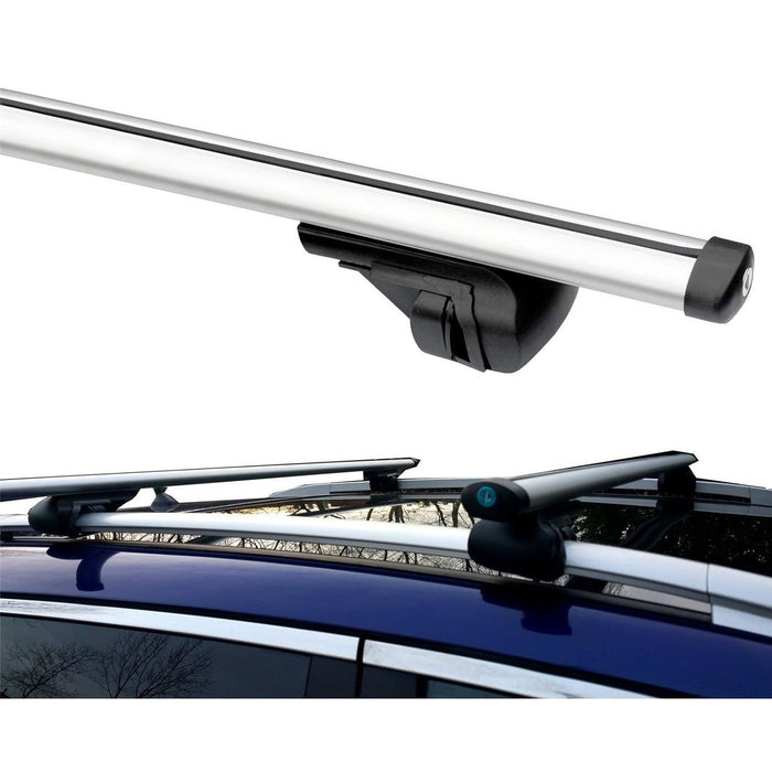 Summit Value Aluminium Roof Bars fits Renault Scenic X-Mod  2009-2016  Mpv 5-dr with Railing Summit - Bars 4 Cars