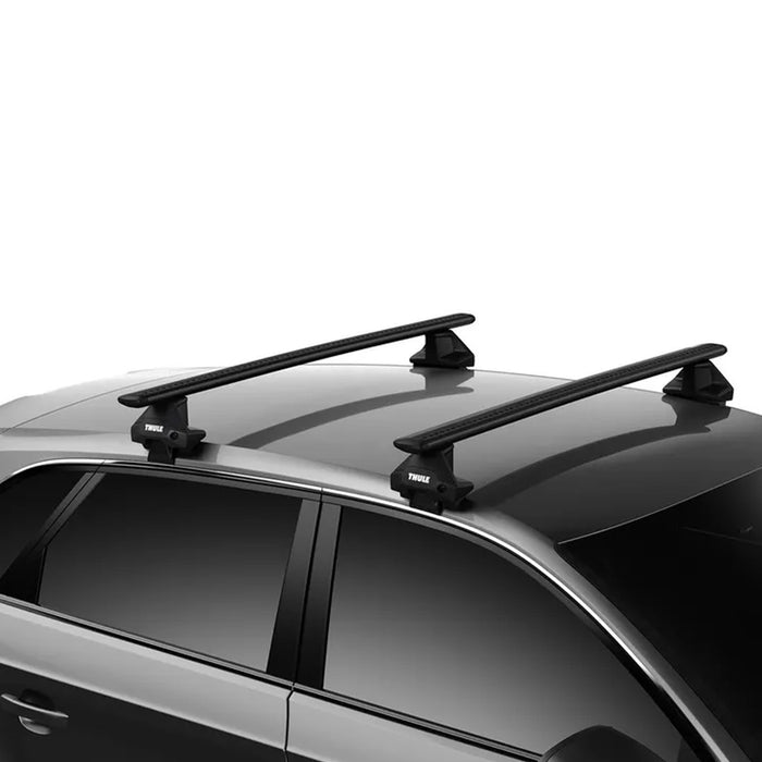 Thule WingBar Evo Roof Bars Black fits Kia EV9 2023- 5 doors with Normal Roof Thule - Bars 4 Cars