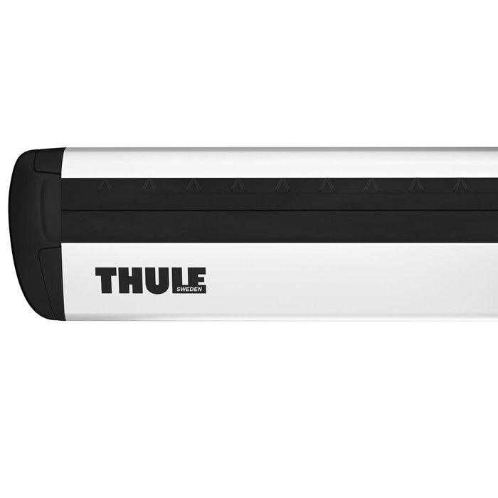 Thule WingBar Evo Roof Bars Aluminum fits Mitsubishi L200 Triton Double Cab 2015-2025 4 doors with Fixed Points Thule - Bars 4 Cars