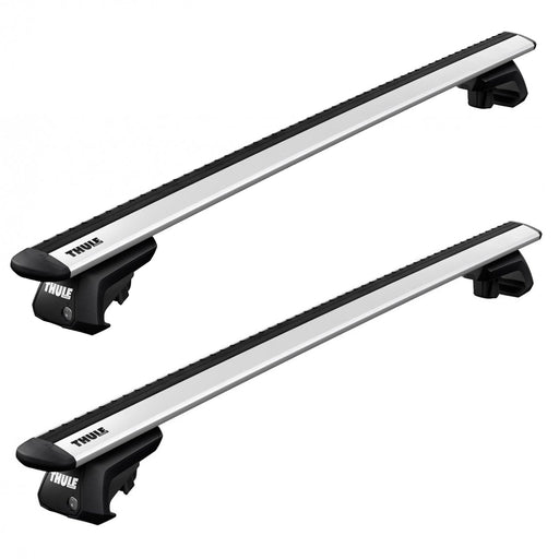 Thule WingBar Evo Roof Bars Aluminum fits Volkswagen Caddy Maxi Life 2021- 4 doors with Raised Rails Thule - Bars 4 Cars