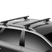 Thule WingBar Edge Roof Bars Black fits Volkswagen Caddy Cargo 2021- 5 doors with Raised Rails Thule - Bars 4 Cars