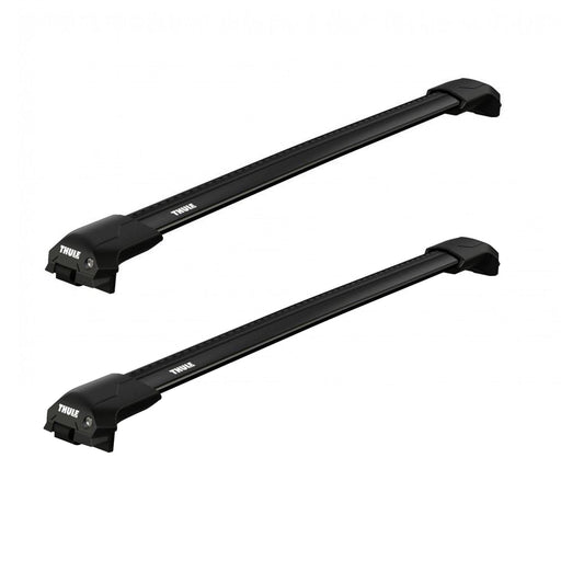 Thule WingBar Edge Roof Bars Black fits Volkswagen Caddy Maxi Life 2021- 4 doors with Raised Rails Thule - Bars 4 Cars