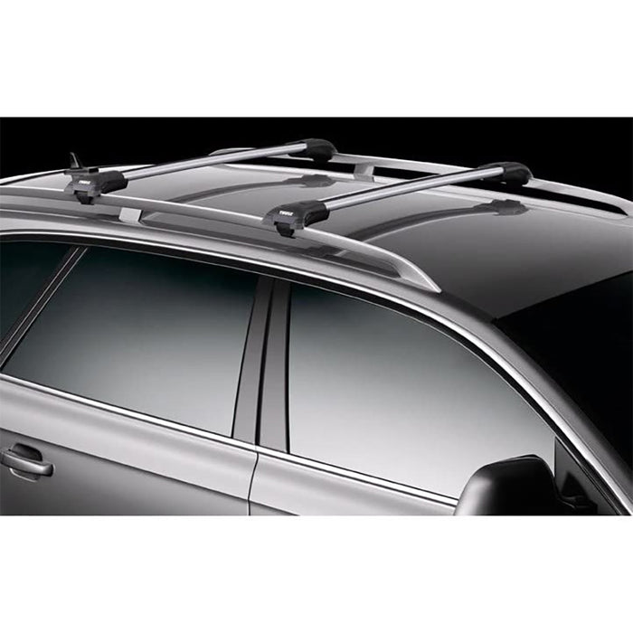 Thule WingBar Edge Roof Bars Aluminum fits Volkswagen Caddy Maxi California 2021- 5 doors with Raised Rails Thule - Bars 4 Cars