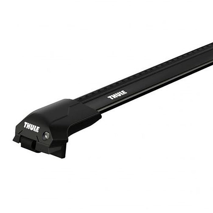 Thule WingBar Edge Roof Bars Black fits Volkswagen Caddy Maxi California 2021- 5 doors with Raised Rails Thule - Bars 4 Cars