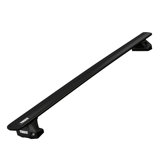 Thule WingBar Evo Roof Bars Black fits Land Rover Discovery 2004-2009 5 doors with T-Profile Thule - Bars 4 Cars