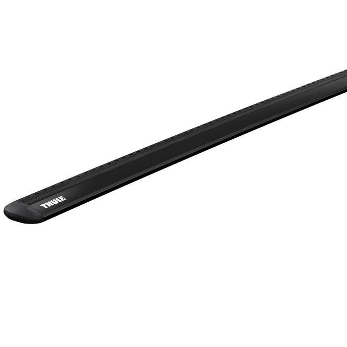 Thule WingBar Evo Roof Bars Black fits Volkswagen Caddy Cargo Maxi 2021- 4 doors with Raised Rails Thule - Bars 4 Cars