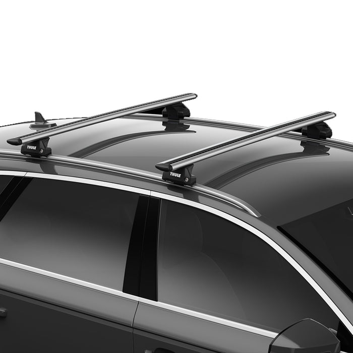 Thule WingBar Evo Roof Bars Aluminum fits Mercedes-Benz E-Class All-Terrain 2024- 5 doors with Flush Rails Thule - Bars 4 Cars