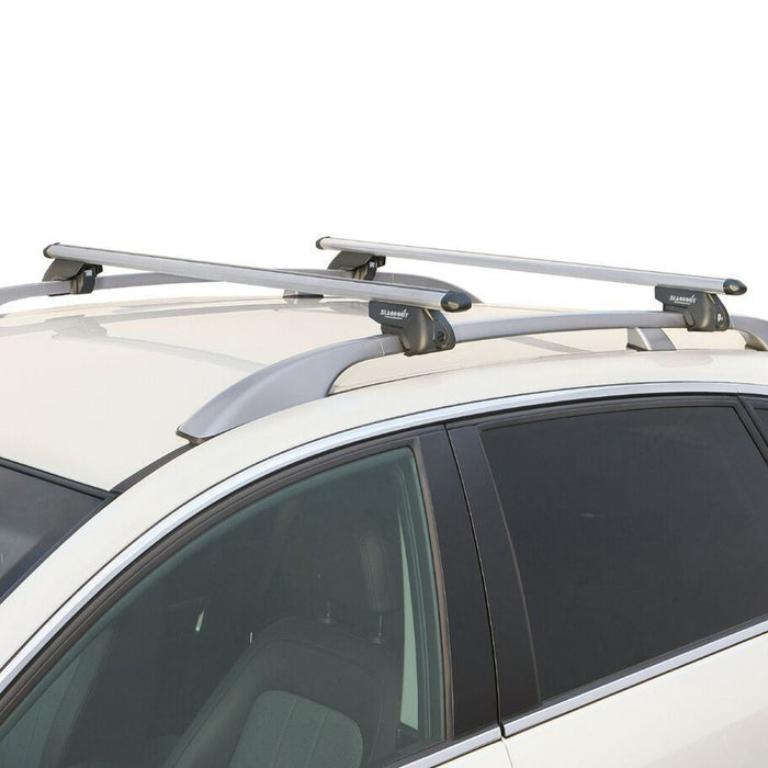 Summit Premium Aluminium Roof Bars fits Subaru Forester  2013-2020  Suv 5-dr with Railing image 5