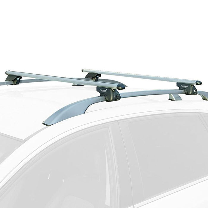 Summit Premium Aluminium Roof Bars fits Mitsubishi Pajero Pinin  1999-2007  Suv 5-dr with Railing Summit - Bars 4 Cars