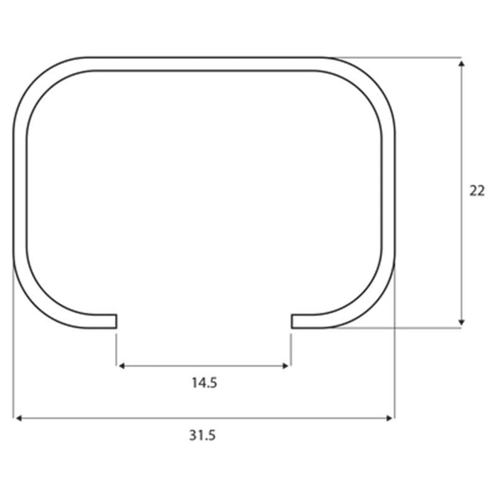 Thule SmartRack XT Roof Bars Black fits Vauxhall Astra Estate 1998-2003 5-dr with Raised Rails image 9