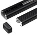 Thule SquareBar Evo Roof Bars Black fits Honda Civic 2017- 5 doors with Normal Roof without Glass Roof image 3