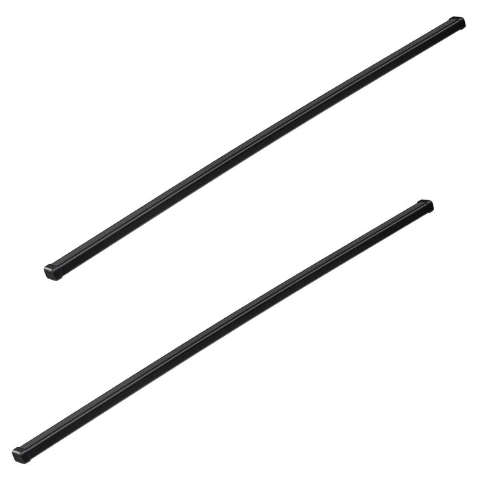 Thule SquareBar Evo Roof Bars Black fits Mercedes-Benz C-Class 2021- 4 doors with Fixed Points image 5